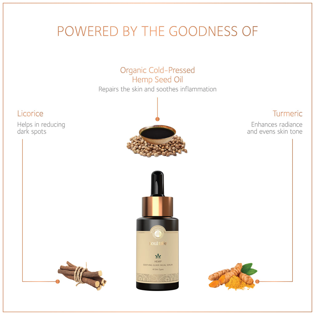 Hemp Soothing Elixir Facial Serum