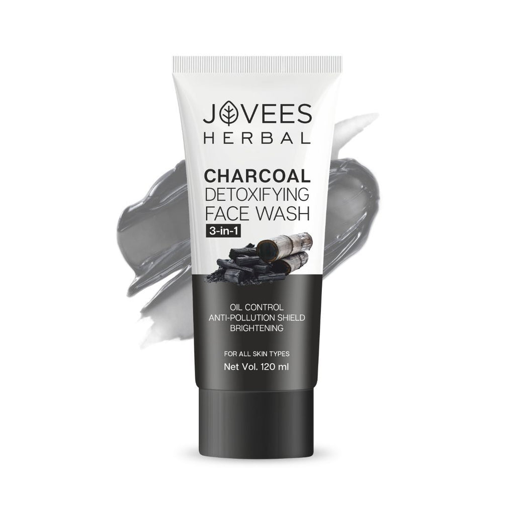 Activated Charcoal Detoxifying Face Wash Smooth & Supple Skin
