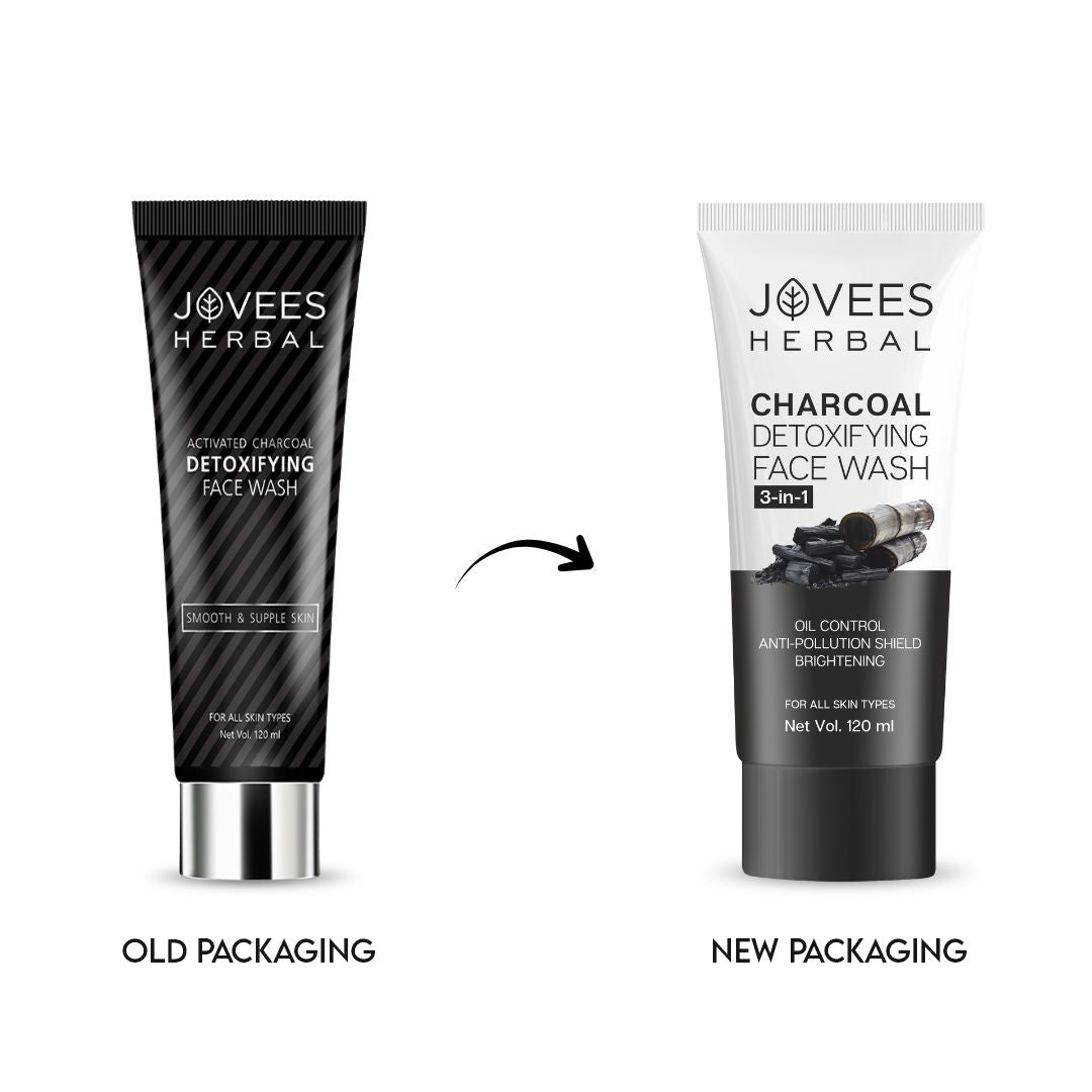 Activated Charcoal Detoxifying Face Wash Smooth & Supple Skin