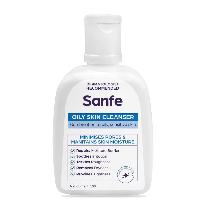 Oily Skin Cleanser | For skin repair, dryness, tighter skin - For Oily, Acne Prone Skin, 100ml