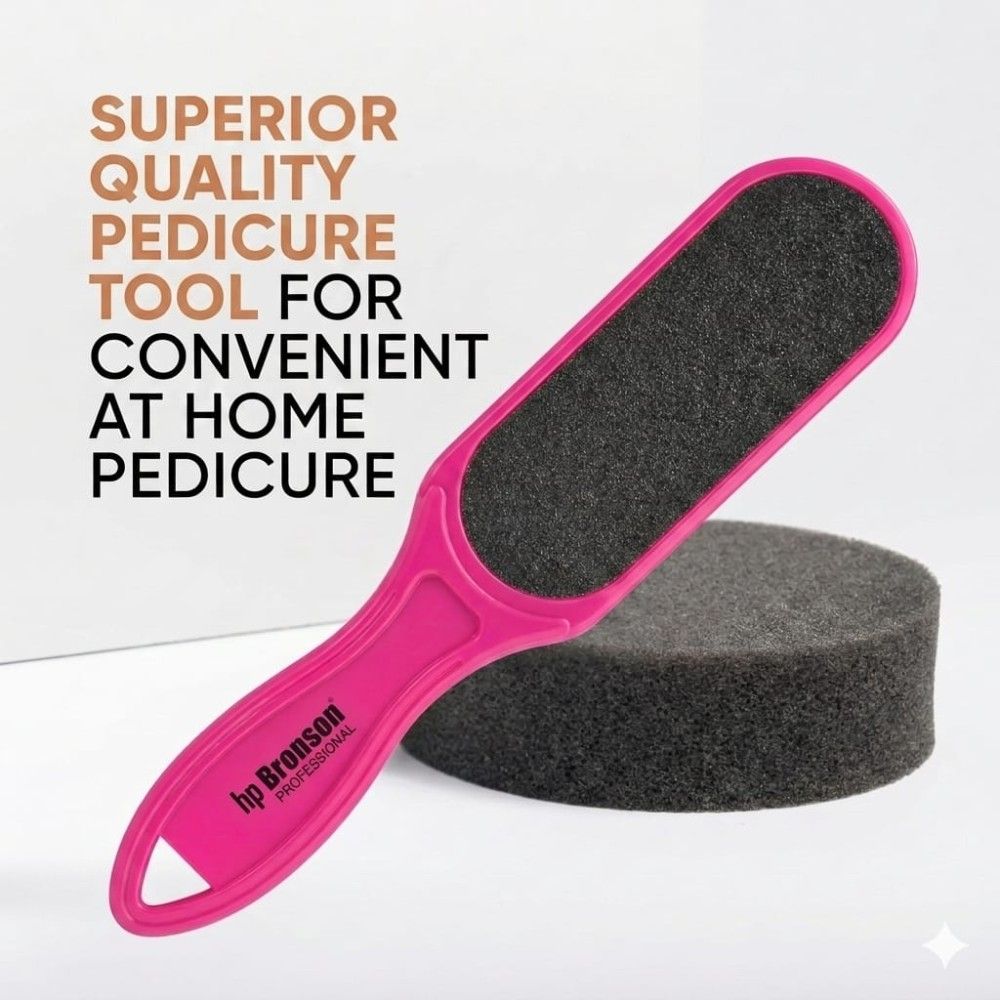 Double Sided Emery Foot File Callus, Dead Skin Remover for Smooth Pedicure Feet