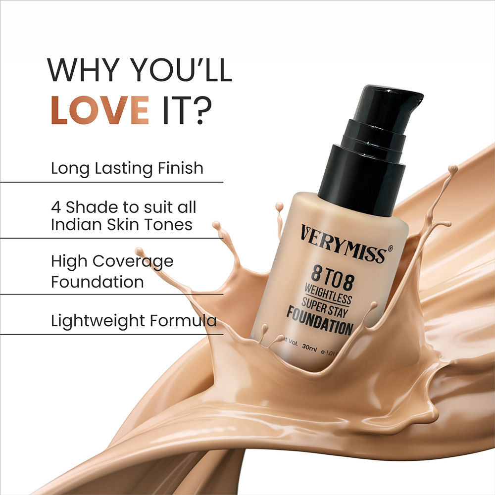 8 To 8 Weightless Super Stay Foundation