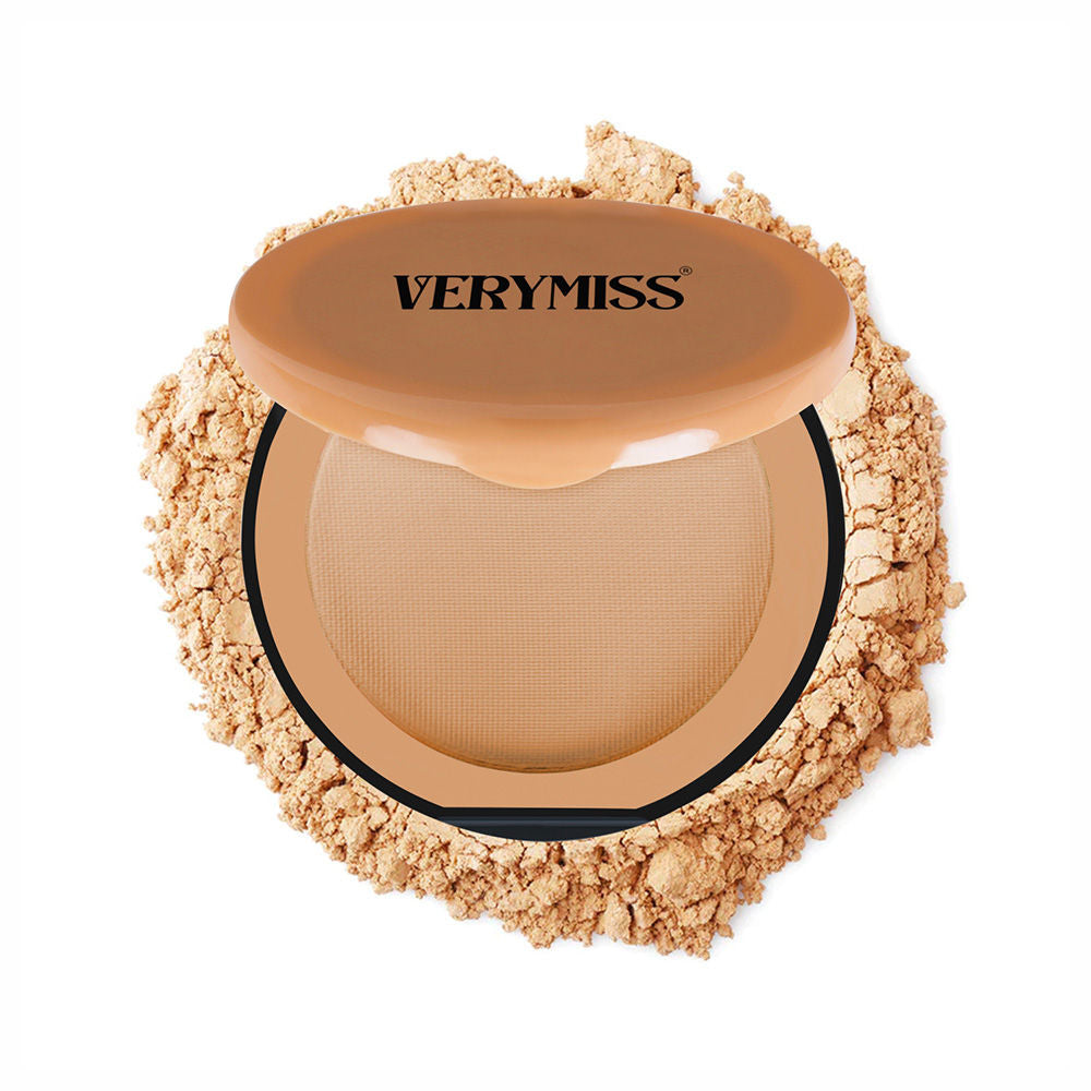 Natural Glow Compact Powder - 02 Light Beige
