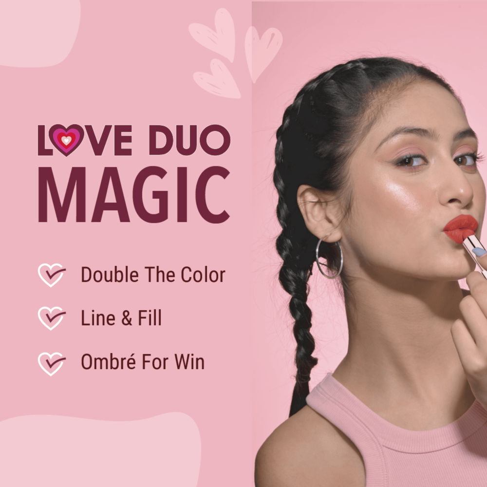 Love Duo 2 In 1 Dual Sided Lipstick