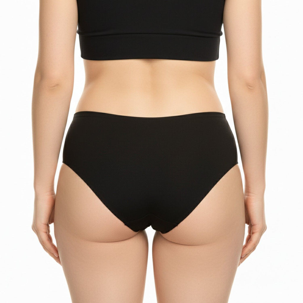 Cotton Reusable Period Panty - Rash Free Comfort Menstrual Underwear - Up To 60 Wash