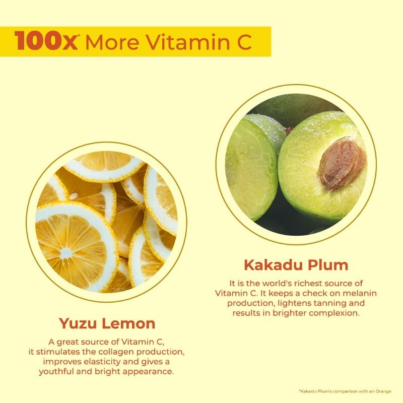 Whiteglow Vitamin C Radiance Face Wash Reduce Dark Spots & Dull Skin, All Skin Types