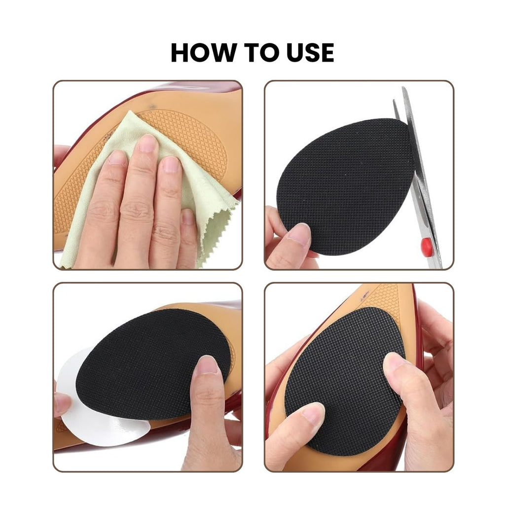 Non-slip Shoe Pads Anti-slip Grips Non-skid Adhesive Sole Protector Tape Stickers for Footwear