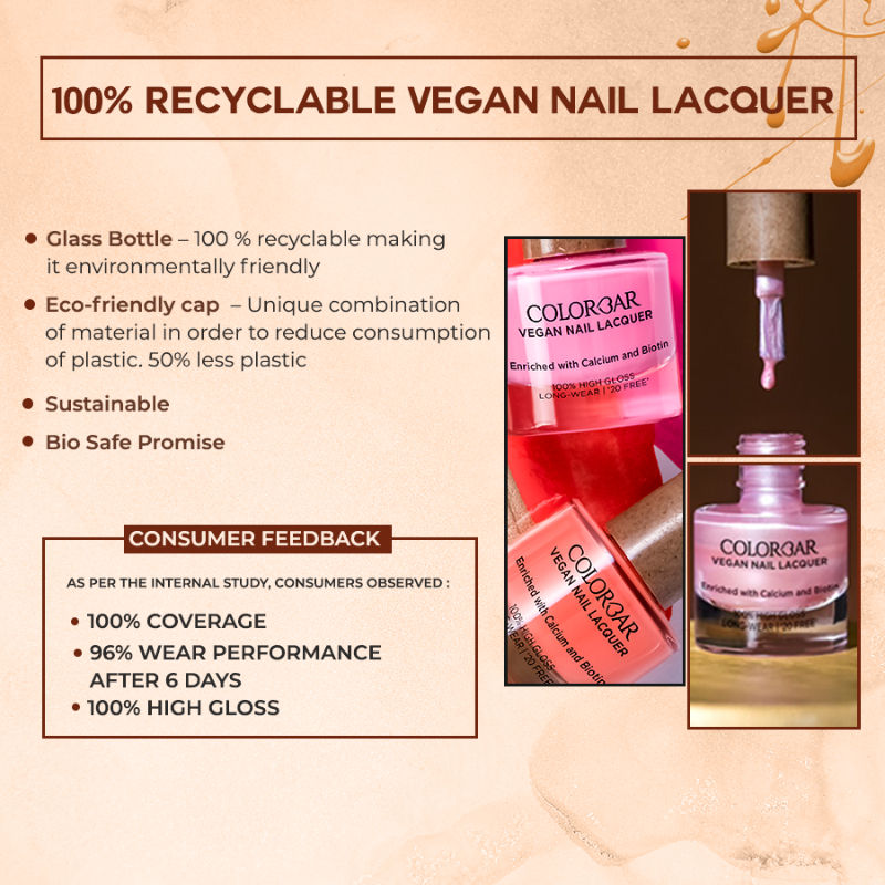 Vegan Nail Lacquer - Honey Bun 101