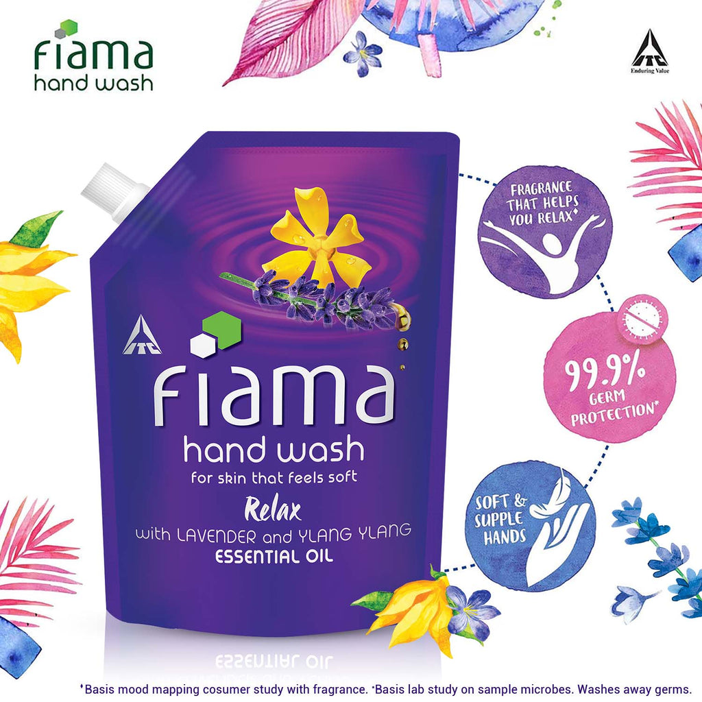Relax Moisturising Hand Wash, Lavender and Ylang Ylang