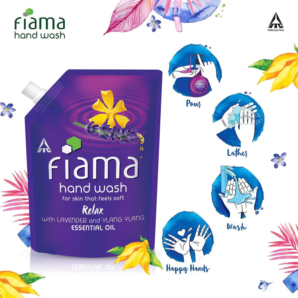 Relax Moisturising Hand Wash, Lavender and Ylang Ylang