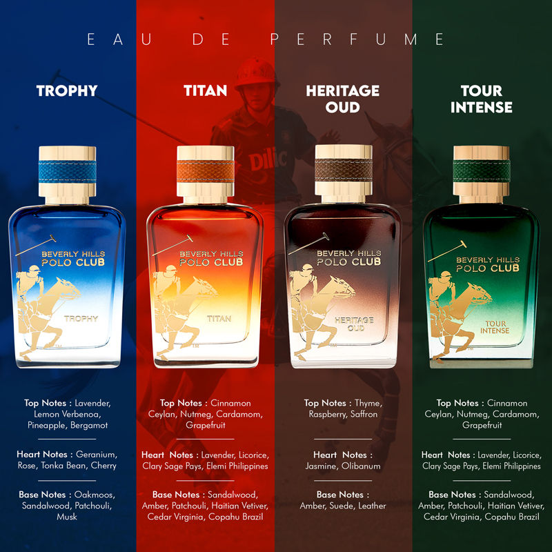 Trophy Long Lasting Eau De Parfum For Men