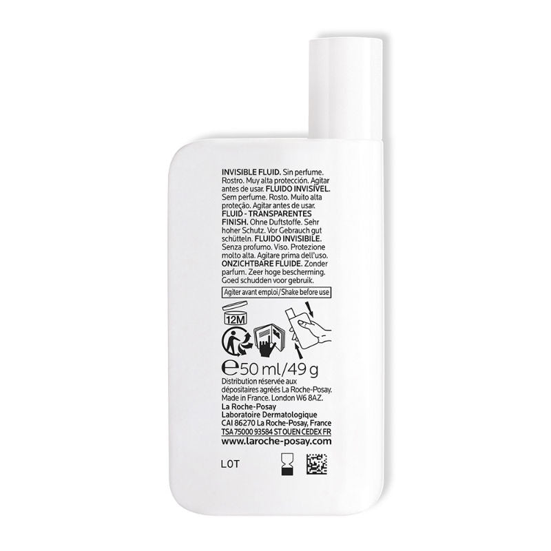Anthelios UVMUNE400 Invisible Fluid SPF50+ Ultra-light Sunscreen for Sensitive Skin