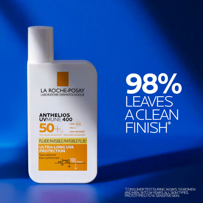Anthelios UVMUNE400 Invisible Fluid SPF50+ Ultra-light Sunscreen for Sensitive Skin