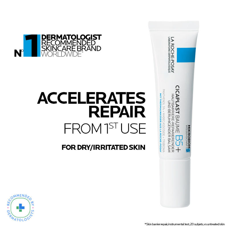 Cicaplast Baume B5+ Repair Moisturizer Balm, Soothing cream for Dry, Sensitive Skin
