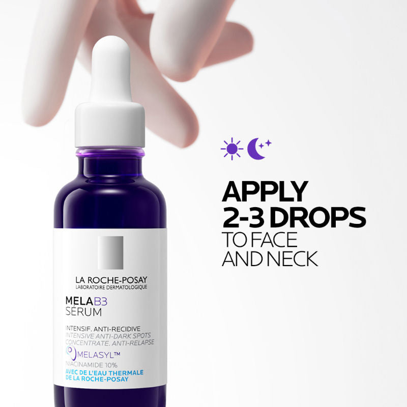 Mela B3 Serum, For Anti-Dark Spots & Pigmented Skin with Melasyl + 10% Niacinamide