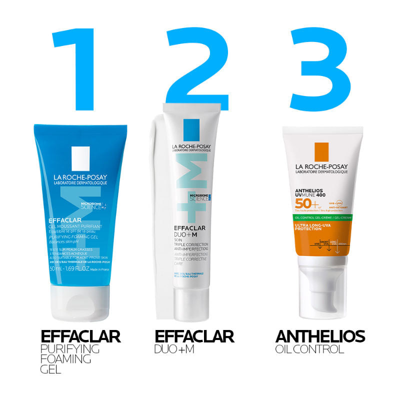 Effaclar Purifying Anti-Acne Gel Face wash, Gentle Cleanser for Oily, Acne Prone skin