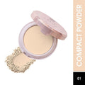 2-In-1 Oil Control Compact Powder with SPF 15 - Ivory - Shade - 01