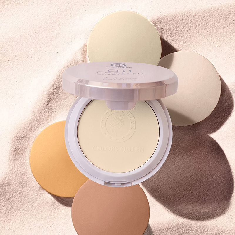 2-In-1 Oil Control Compact Powder with SPF 15 - Ivory - Shade - 01