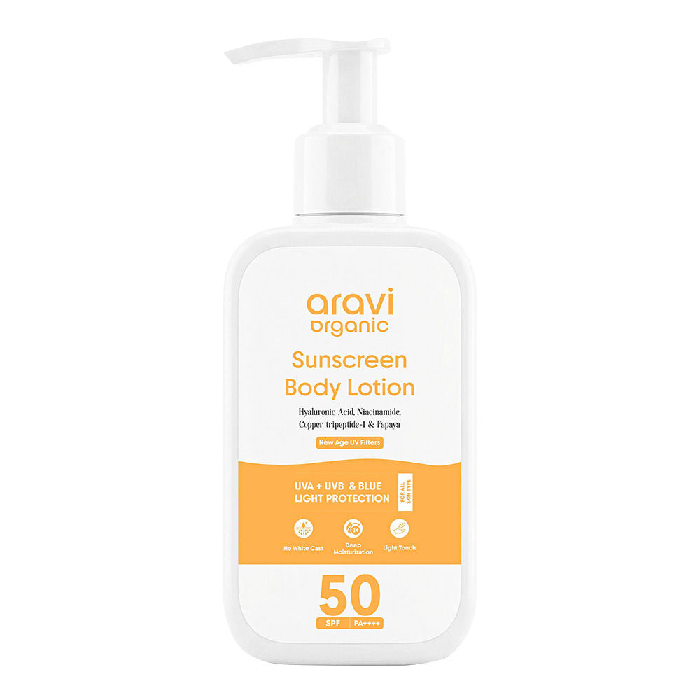 Oil-Free Sunscreen Body Lotion SPF 50 PA++++, For Oily & Dry Skin, In-Vivo Tested