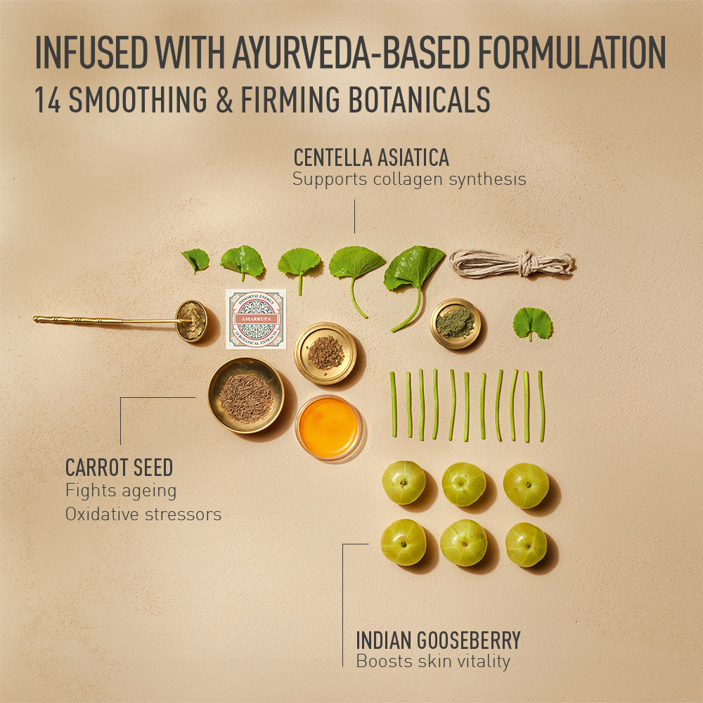 Amarrupa Anti - Ageing Line Smoothing Face Serum, Supports Collagen Synthesis