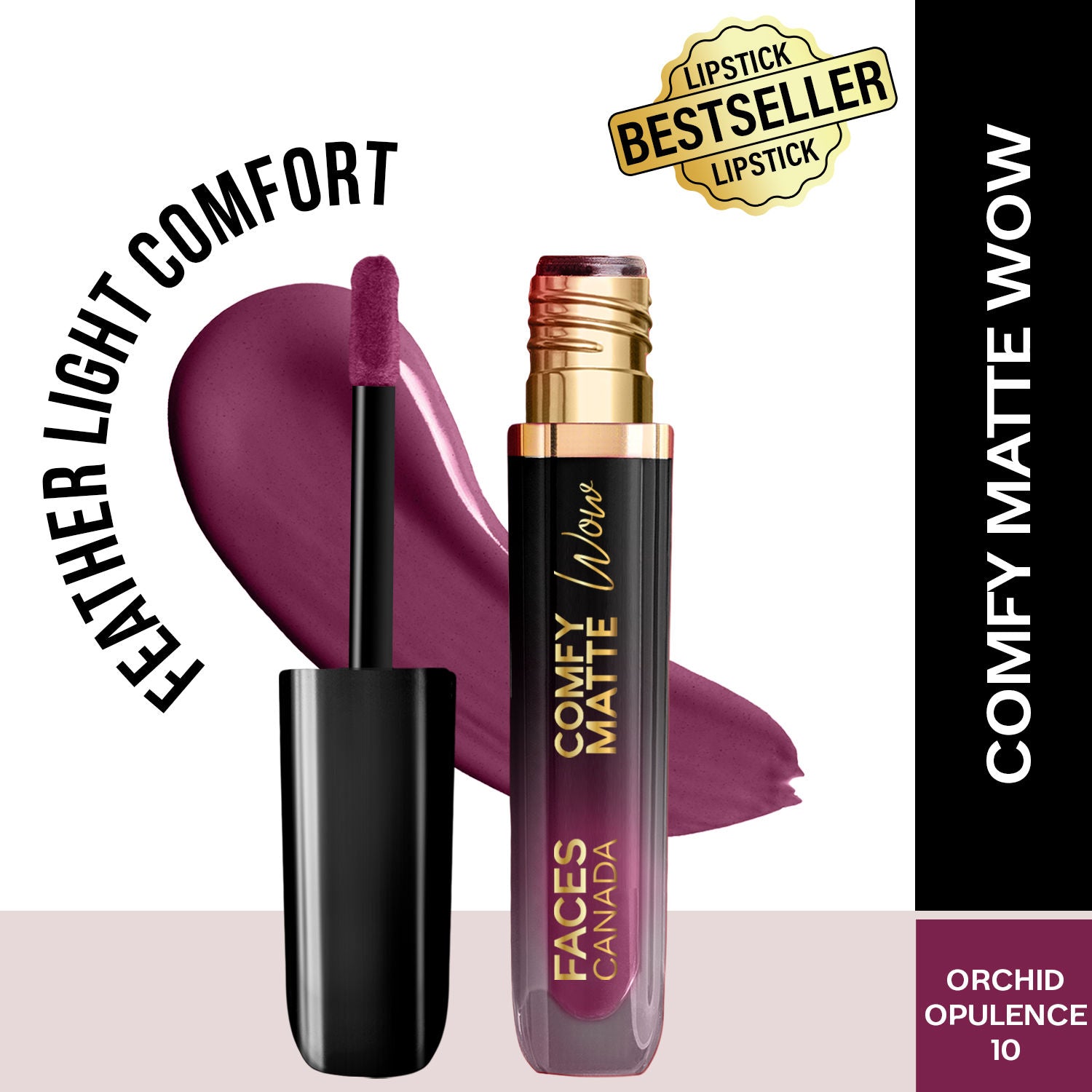 Comfy Matte Wow Liquid Lipstick - Orchid Opulence 10