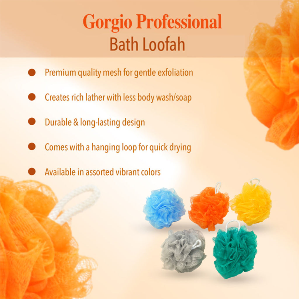 Bath Loofah GBL0015 (Colour May Vary)