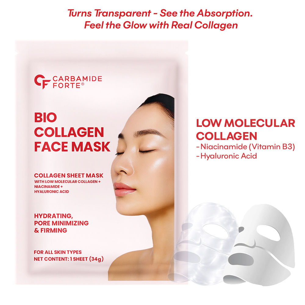Bio Collagen Mask, Overnight Hydration & Firming, Korean Glass Skin