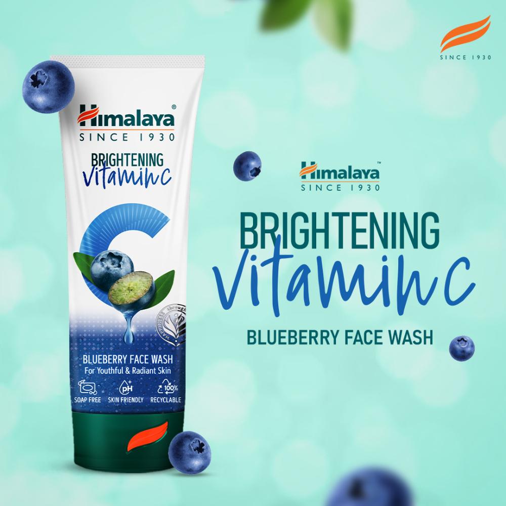 Brightening Vitamin C Blueberry Face Wash