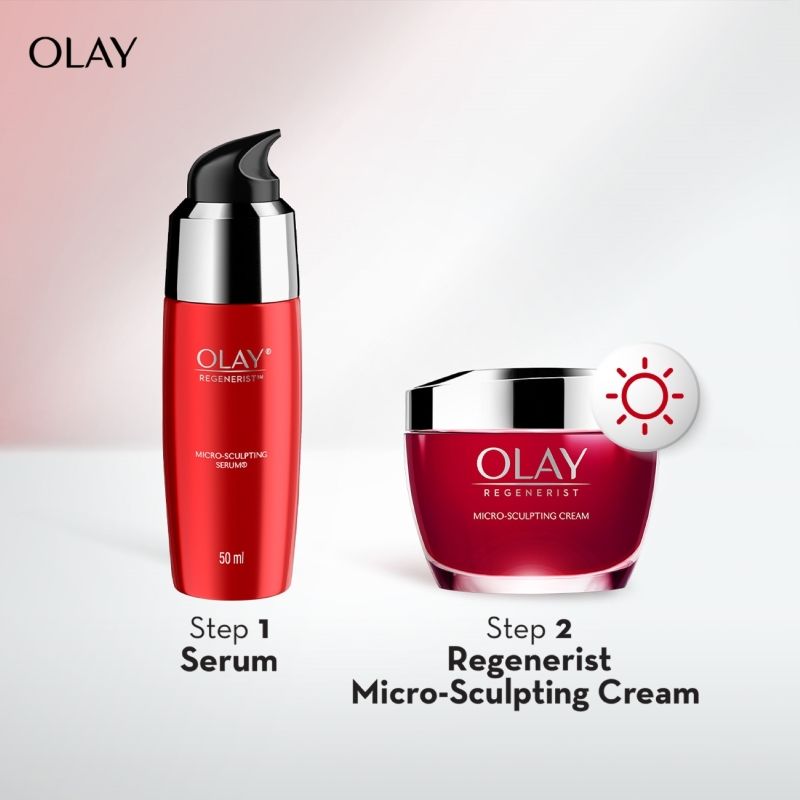 Regenerist Micro Sculpting Serum, Plump & Bouncy Skin, With Hyaluronic Acid & Niacinamide