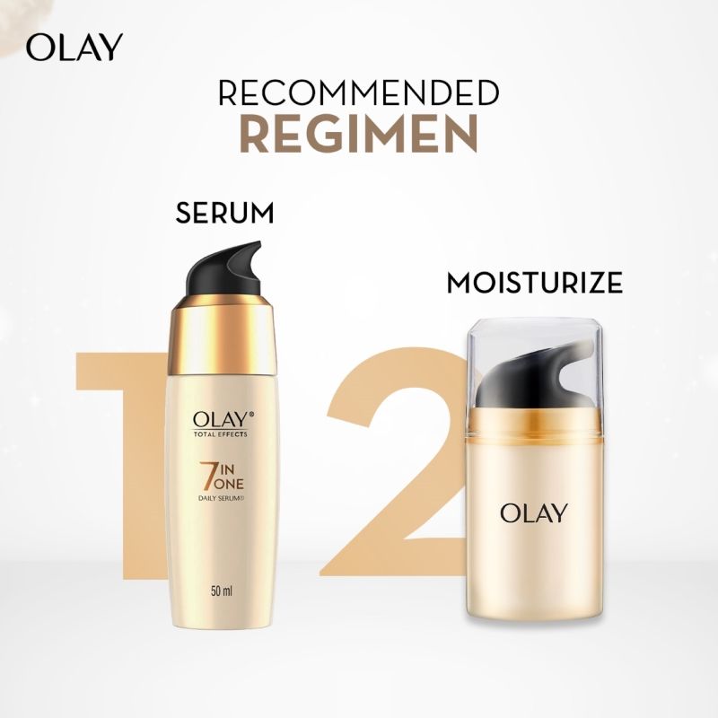 Total Effects Daily Serum, Fights 7 Signs of Ageing With Niacinamide & Green Tea Extracts