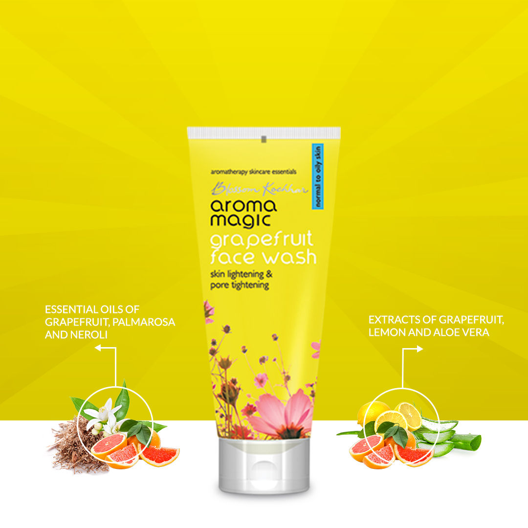 Grapefruit Face Wash Skin Brightening & Pore Tightening (All Skin Types)