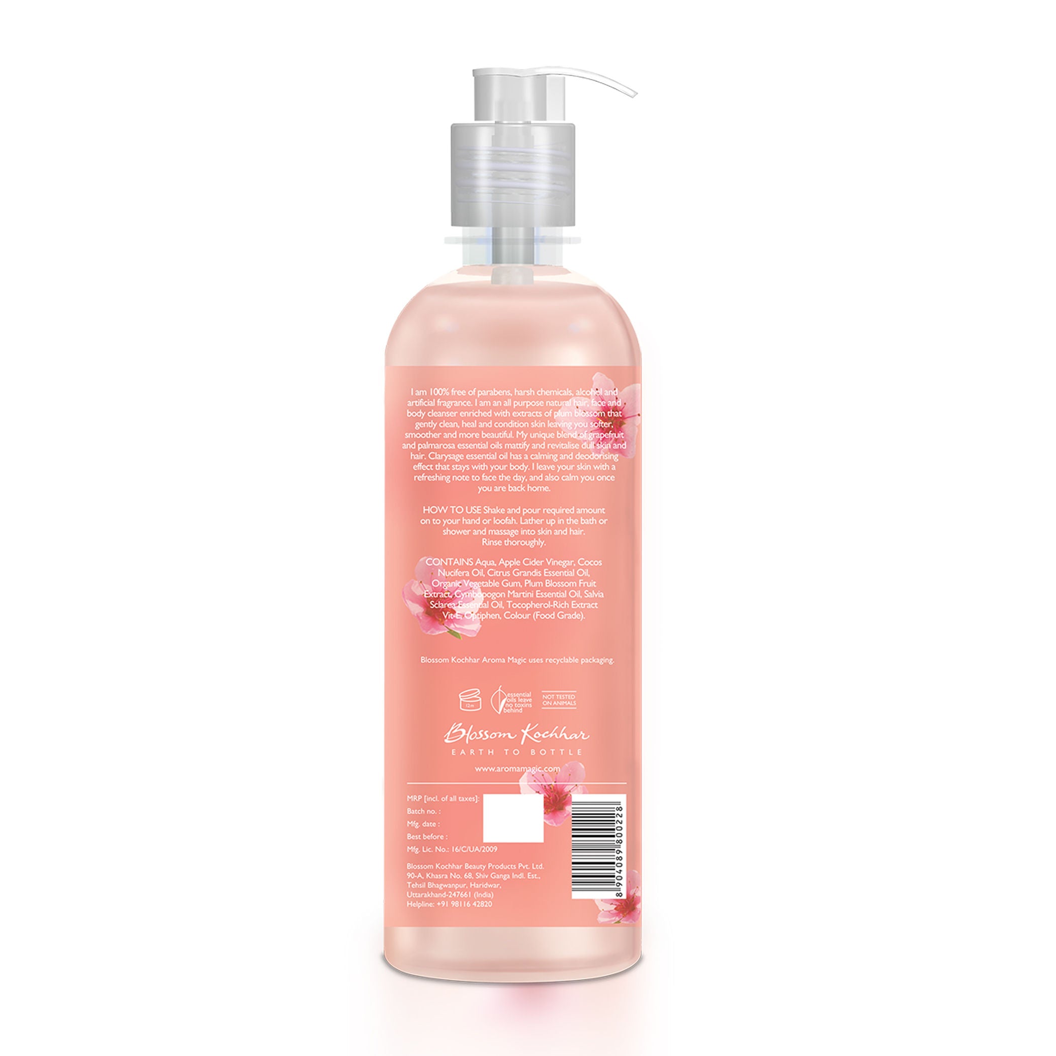 3 In 1 Plum Blossom Bodywash