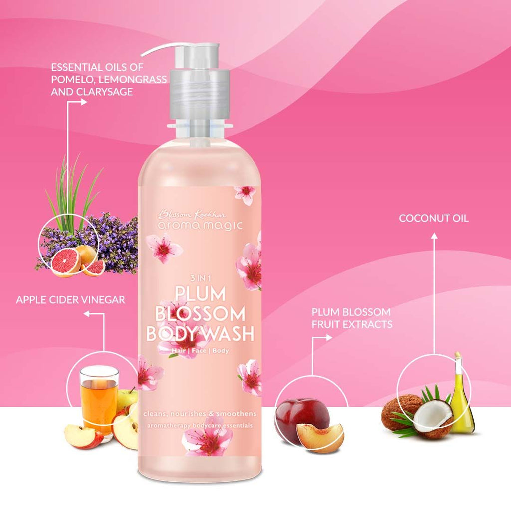 3 In 1 Plum Blossom Bodywash