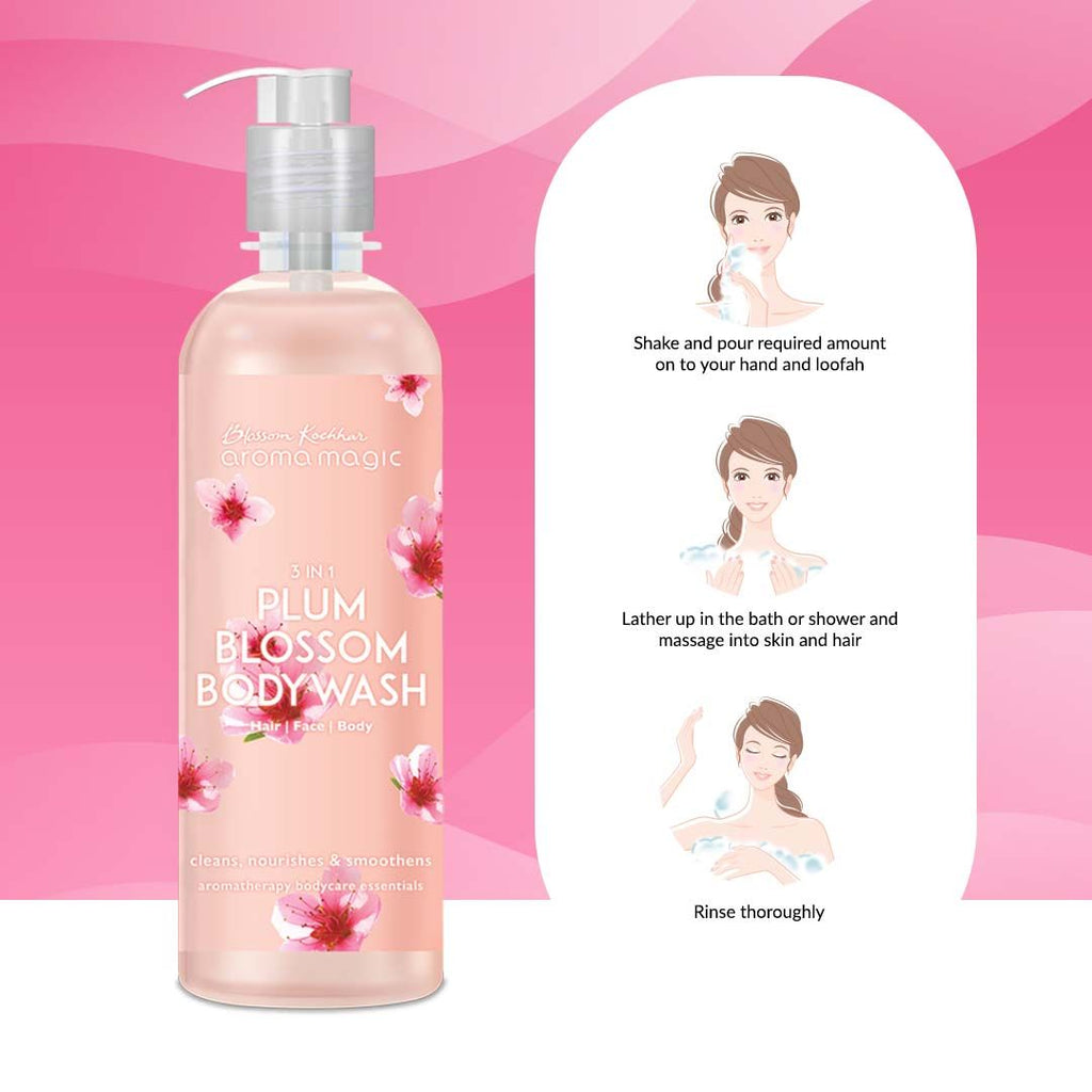 3 In 1 Plum Blossom Bodywash