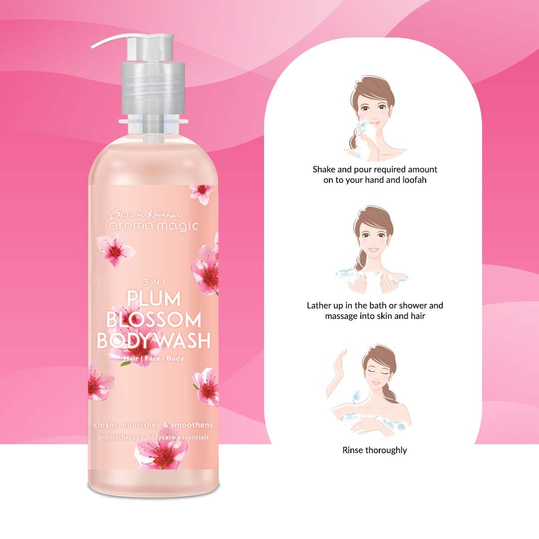 3 In 1 Plum Blossom Bodywash
