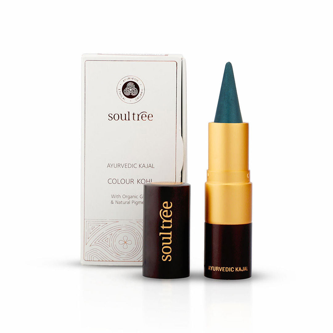 Ayurvedic Kajal - 014 Caribbean Teal