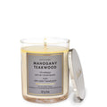 Mahogany Teakwood Single Wick Candle