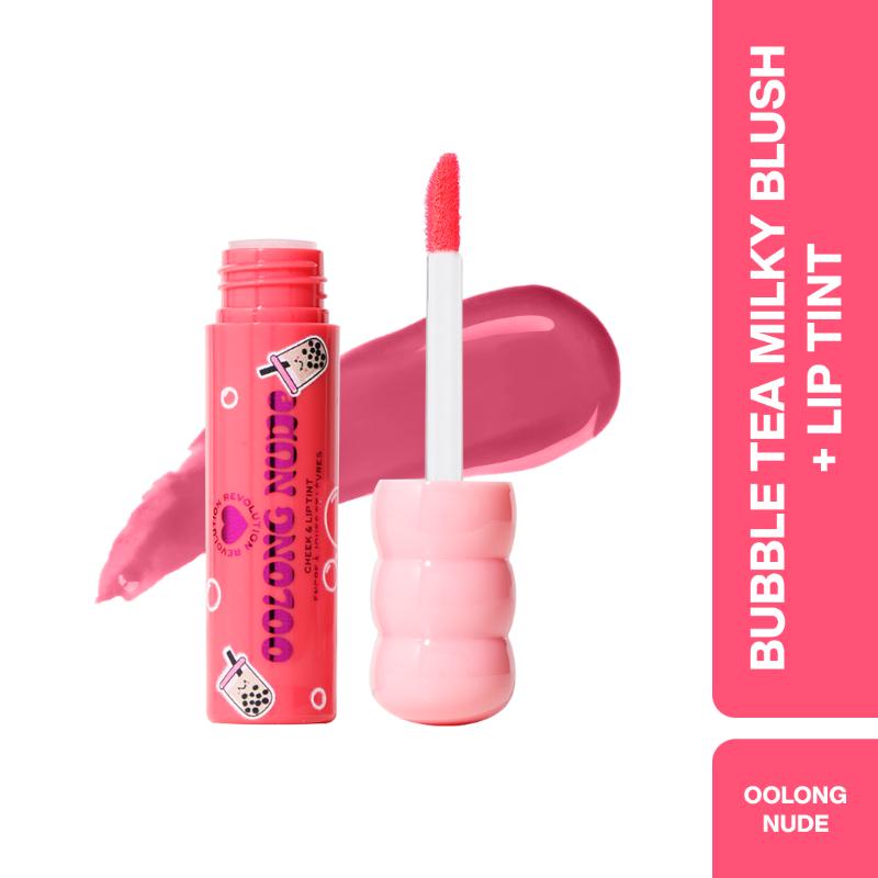 Bubble Tea Milky Blush + Lip Tint - Oolong Nude