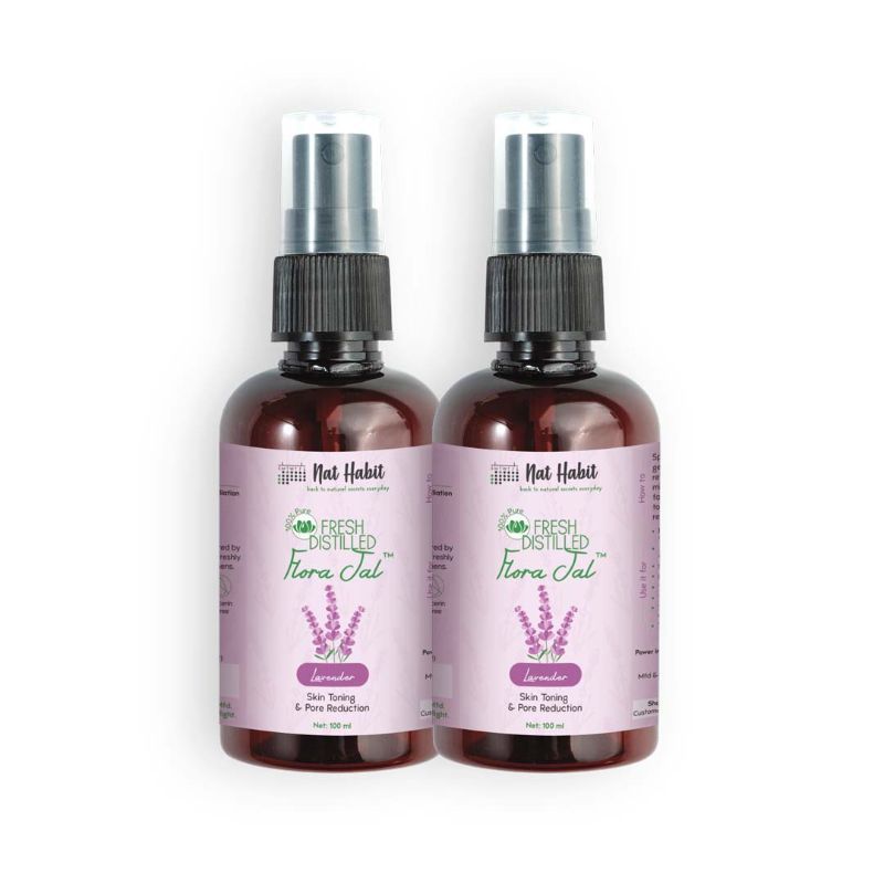 100% Pure Lavender Jal - Toner & Face Mist for Pore Reduction, Acne Control & Hydration