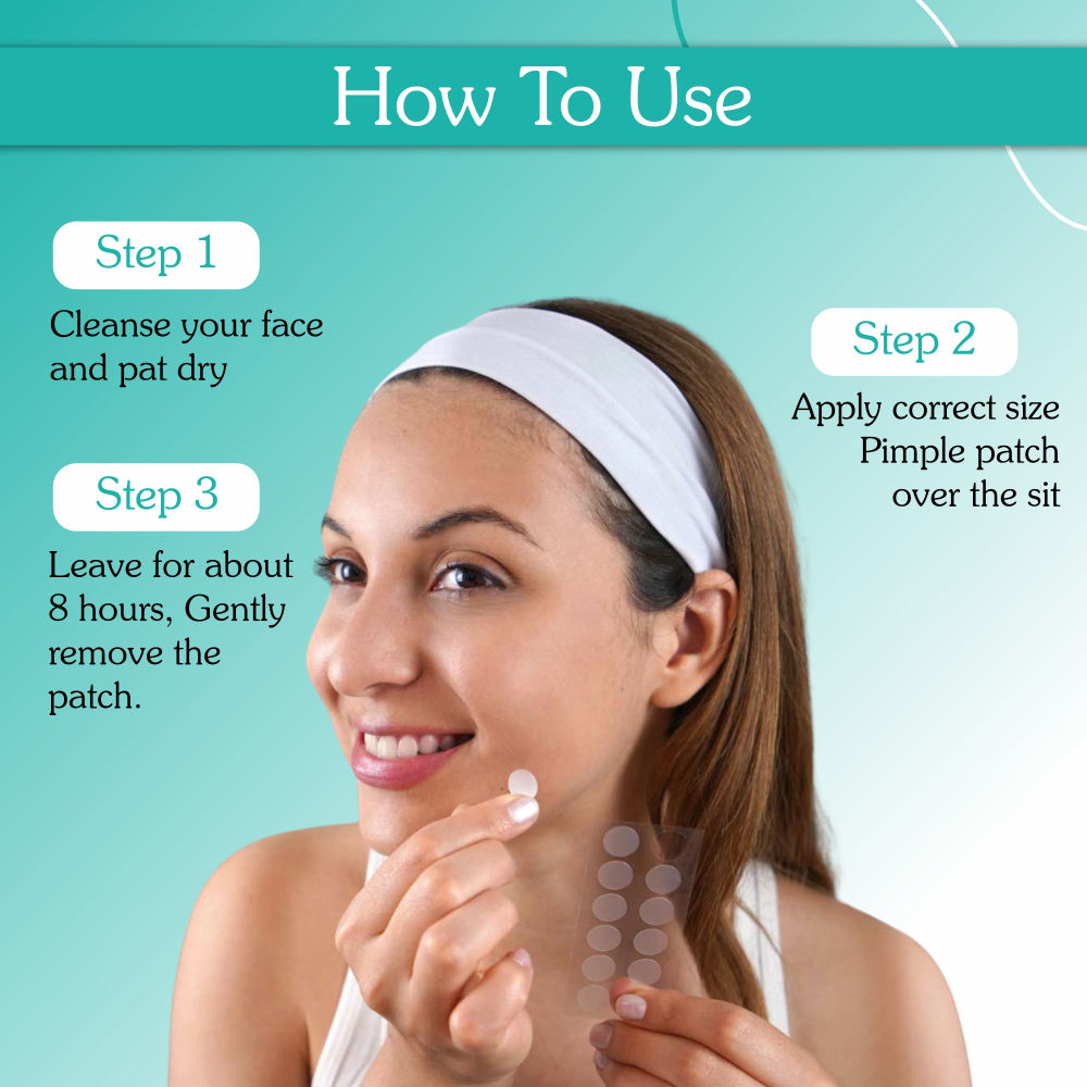 2% Salicylic Acid Pimple Patches with Hydrocolloid Waterproof Patches