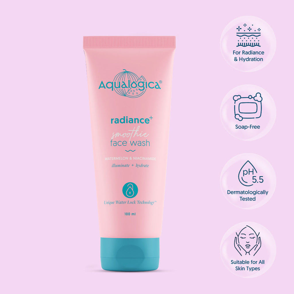 Radiance+ Smoothie Face Wash with Watermelon & Niacinamide