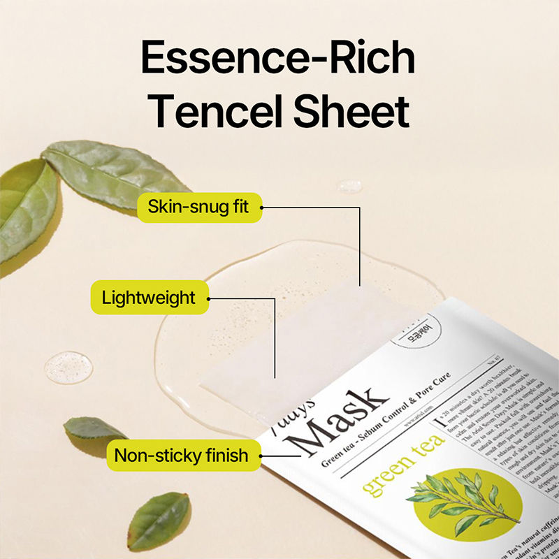 7days Mask - Green Tea + S