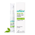 Vitamin C Green Tea Under Eye Cream with 3% Caffeine to Reduce Fine Lines & Dark Circles