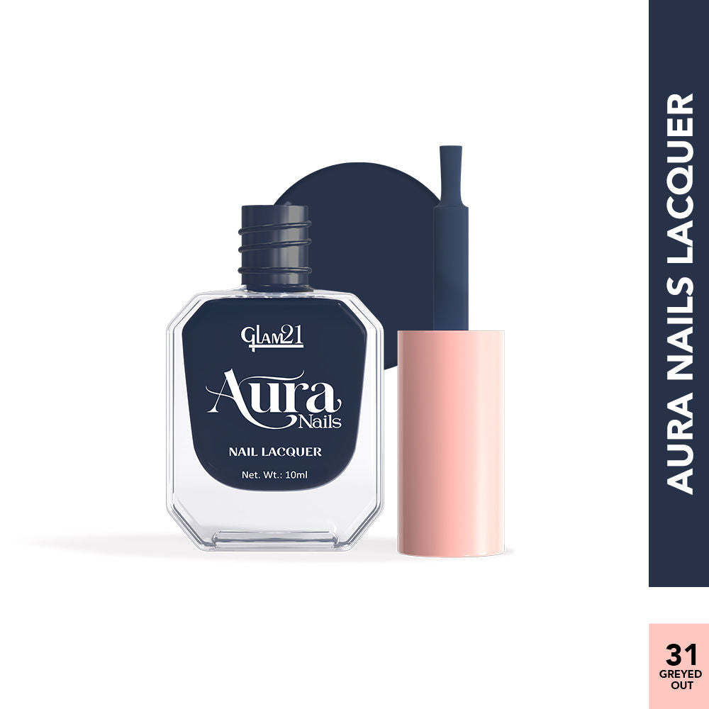 Aura Nails Lacquer - Greyed Out