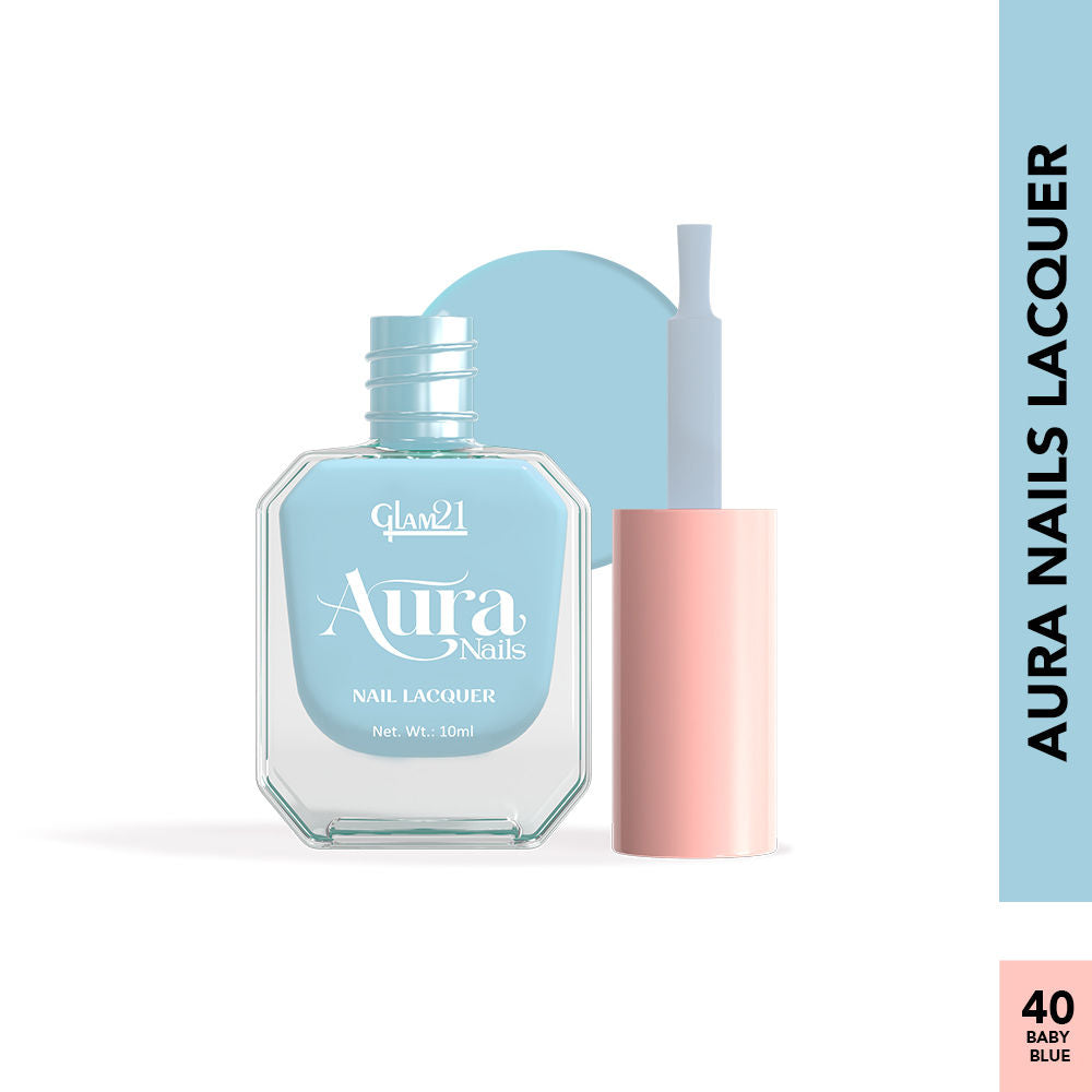 Aura Nails Lacquer - Baby Blue