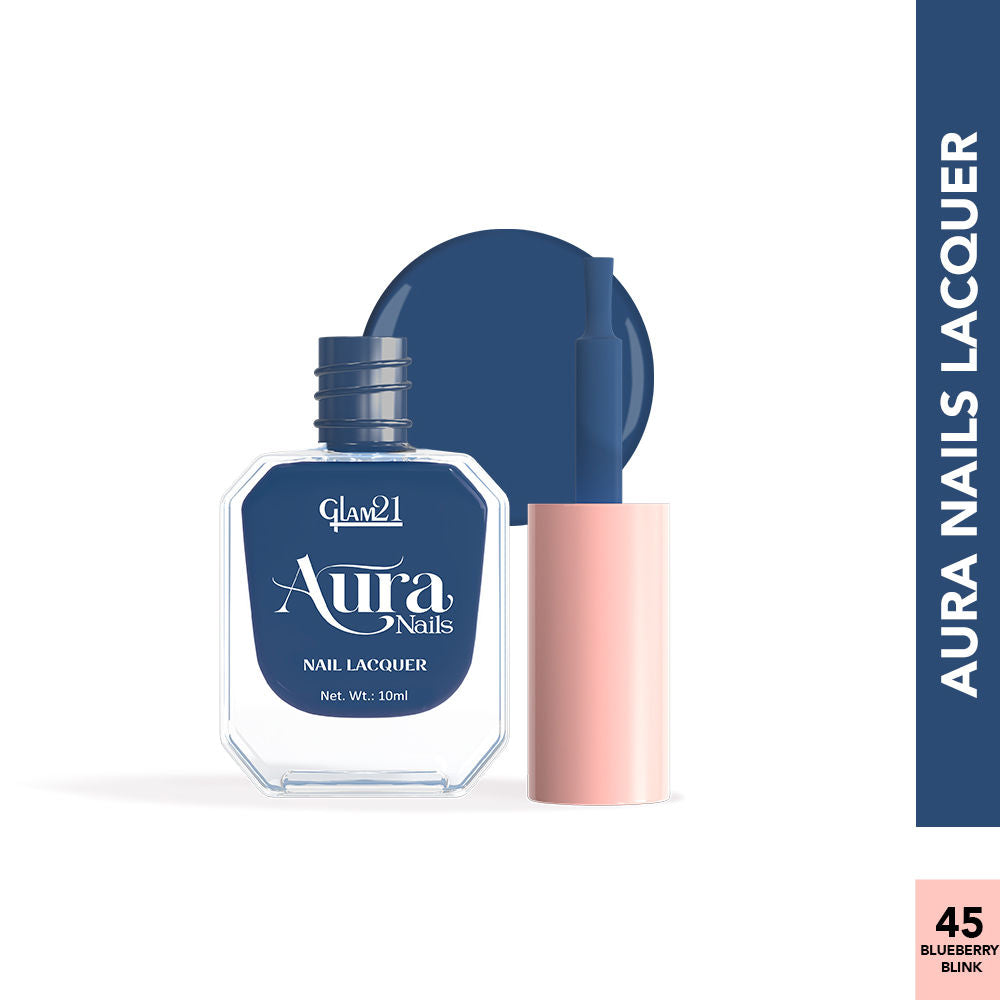 Aura Nails Lacquer - Blueberry Blink