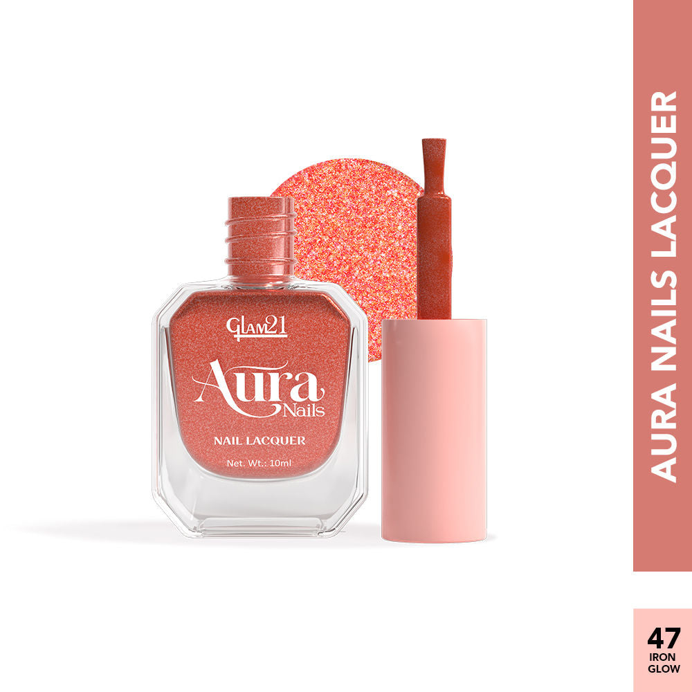 Aura Nails Lacquer - Iron Glow