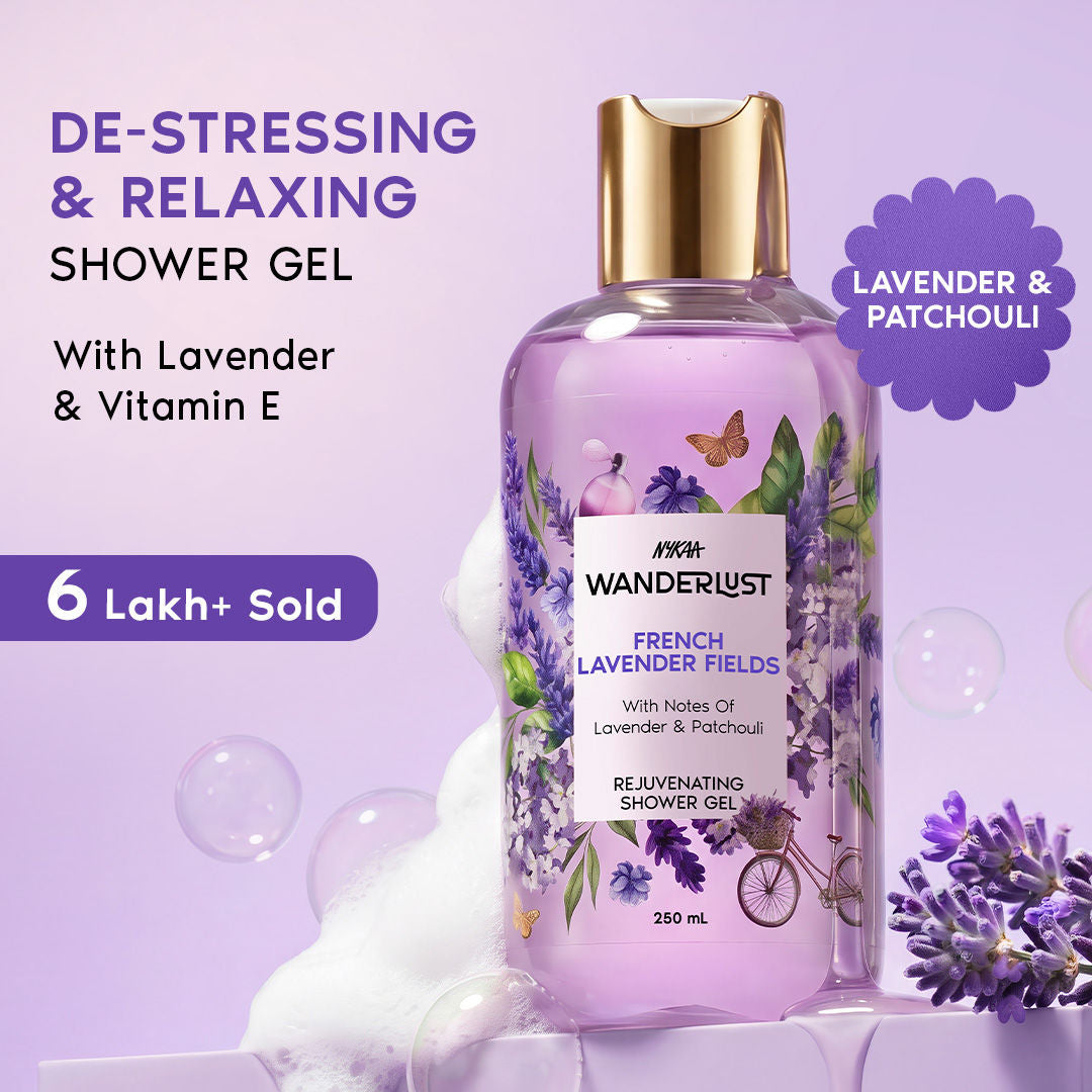 Nykaa Wanderlust Japanese Cherry Blossom Hydrating Shower Gel With Red Berry & Orchid