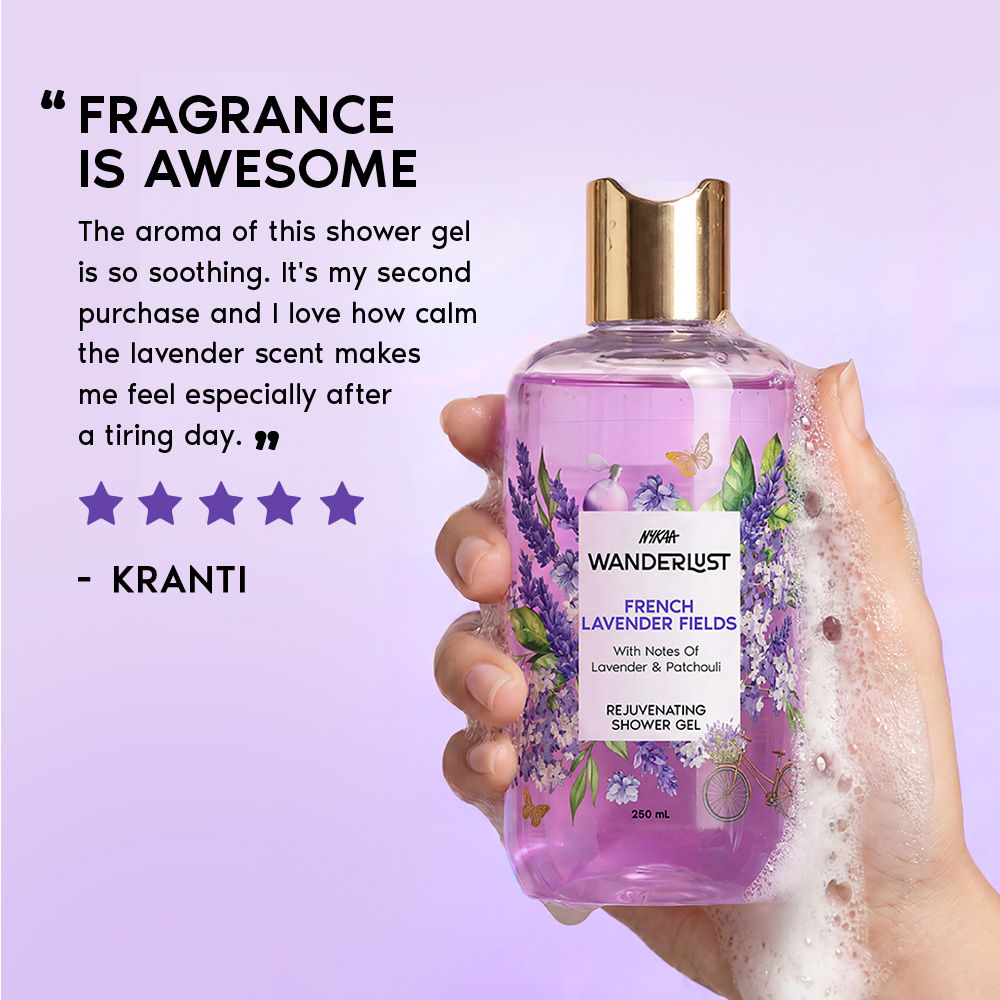 Nykaa Wanderlust Japanese Cherry Blossom Hydrating Shower Gel With Red Berry & Orchid