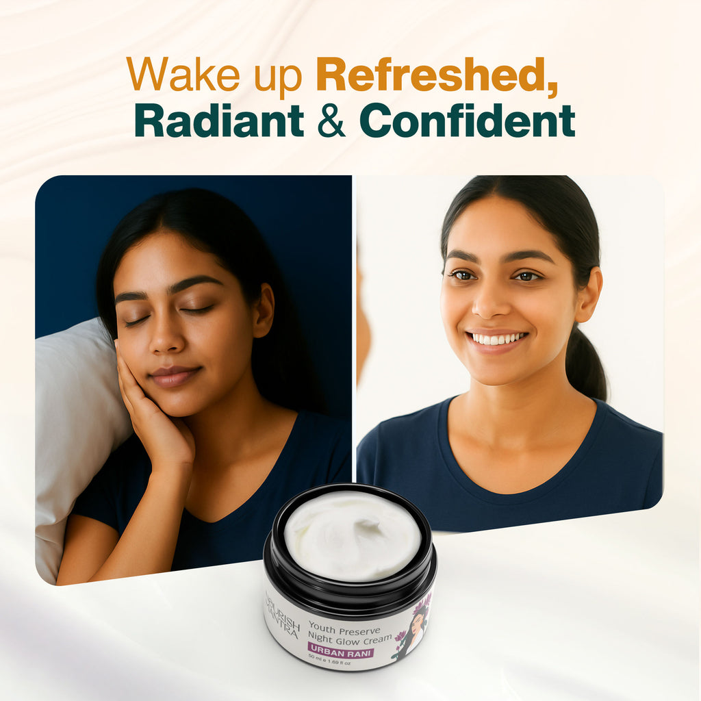Urban Youth Preserve Night Glow Cream for Youthful-Looking Skin